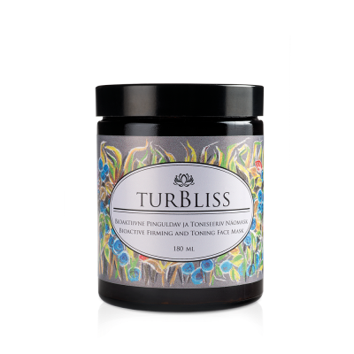 Маска Turbliss для всех типов кожи подтягивающая и тонизирующая торфяная биоактивная 180мл