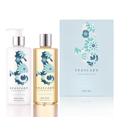 Подарочный набор Seascape лосьон для тела+гель для душа