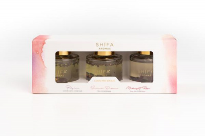 Подарочный набор Shifa Aromas: аромадиффузоры Ночная роза/Летние мечты/Пилигрим (3*50 мл)