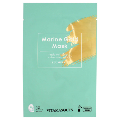 Маска для обличчя Vitamasques тканинна з частинками золота Морський пейзаж 23 мл