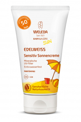 Едельвейс сонцезахисний крем для чутливої шкіри SPF 50