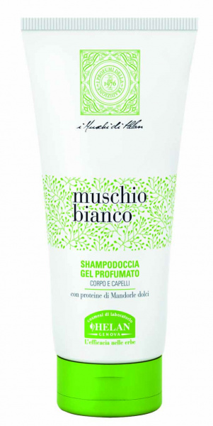 Гель - шампунь для тела и волос ароматизированный MUSCHIO BIANCO Scented Shampoo Shower Gel 200 мл