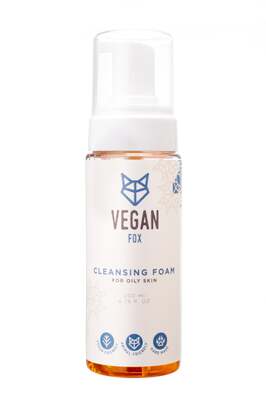 Пенка Vegan Fox для жирной кожи лица очищающая 200 мл