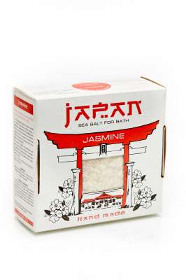 Морская соль для ванны Жасмин SAULES FABRIKA Япония 450 г