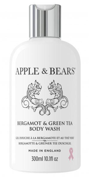 Гель для душу Apple&Bears Бергамот та Зелений чай 300 мл