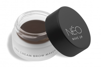 Крем для бровей NEO Make up темно-коричневый 5 мл